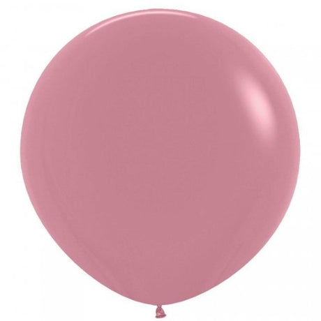Pack of 3 elegant 60cm rosewood latex balloons, perfect for celebrations and event décor.