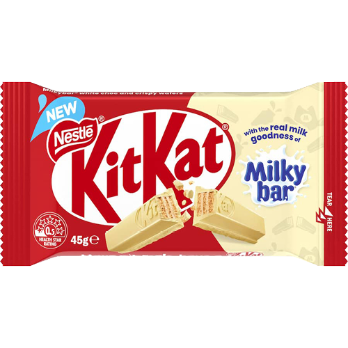 Nestle Kit Kat Milkybar White Chocolate Bar 48 x 42g