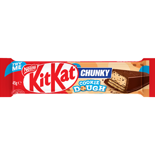 Nestle Kit Kat Chunky Cookie Dough Chocolate Bar 36 x 45g