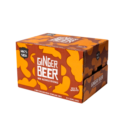 Mac's Ginger Beer Non-Alcoholic Beverage 12 x 250ml