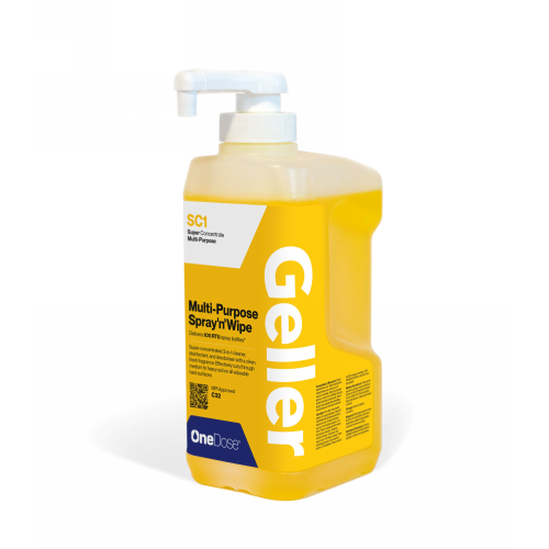 Geller OneDose Sc1 Multipurpose Cleaner Spray N Wipe 1l