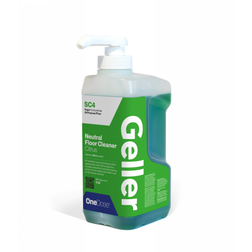 Geller OneDose SC4 Neutral Floor Cleaner Super Concentrate 1l