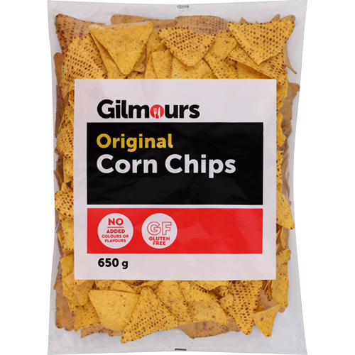 Original Corn Chips Gilmours 650g