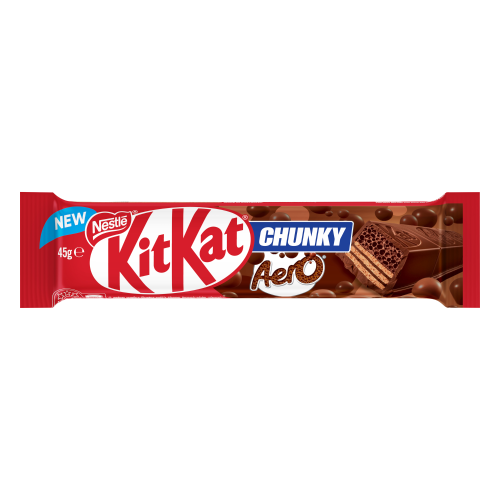 Nestle Kit Kat Chunky Aero Chocolate Bar 36 x 45g