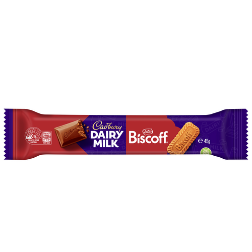 Cadbury Biscoff Chocolate Bar 48 x 45g