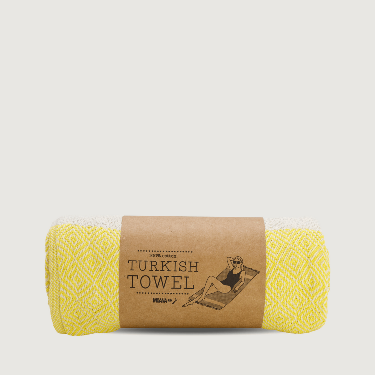 Moana Road - Turkish Towel - Yellow - 2 units