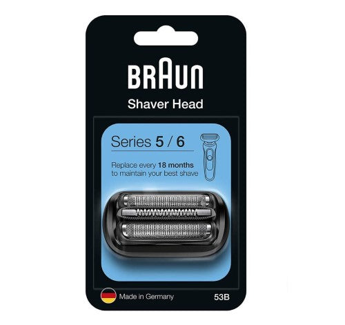 53B Cassette Series 5 replacement shaver head for Braun, designed for peak performance and comfort.