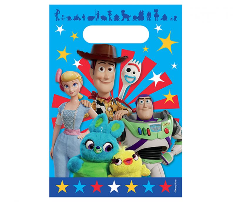 Toy Story 4 Loot Bags (Pack of 8)