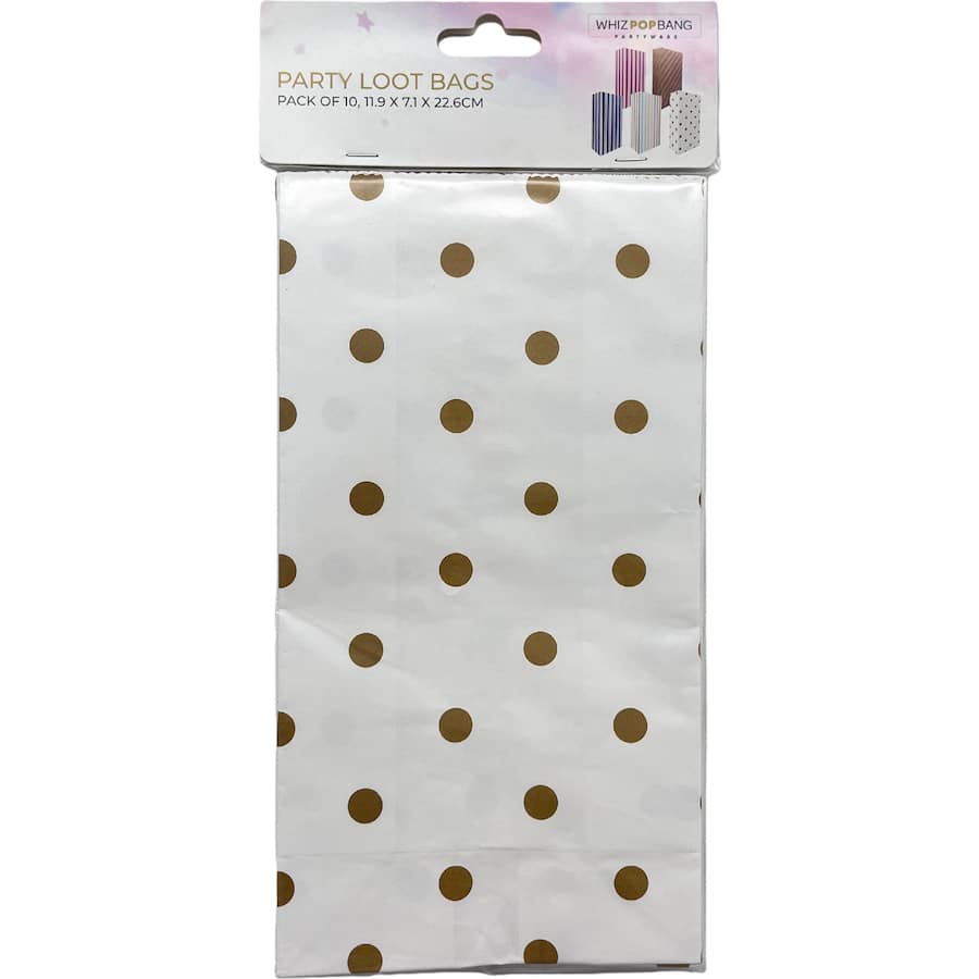 Whiz Pop Bang Paper Loot Bags 10pack