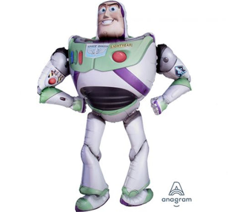 Airwalker Toy Story 4 Buzz Lightyear balloon, 111cm x 157cm, perfect for parties and decorative use.