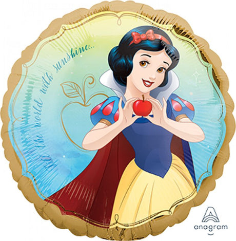 45cm snow white Once Upon A Time foil balloon, perfect for enchanting celebrations and easy to inflate.