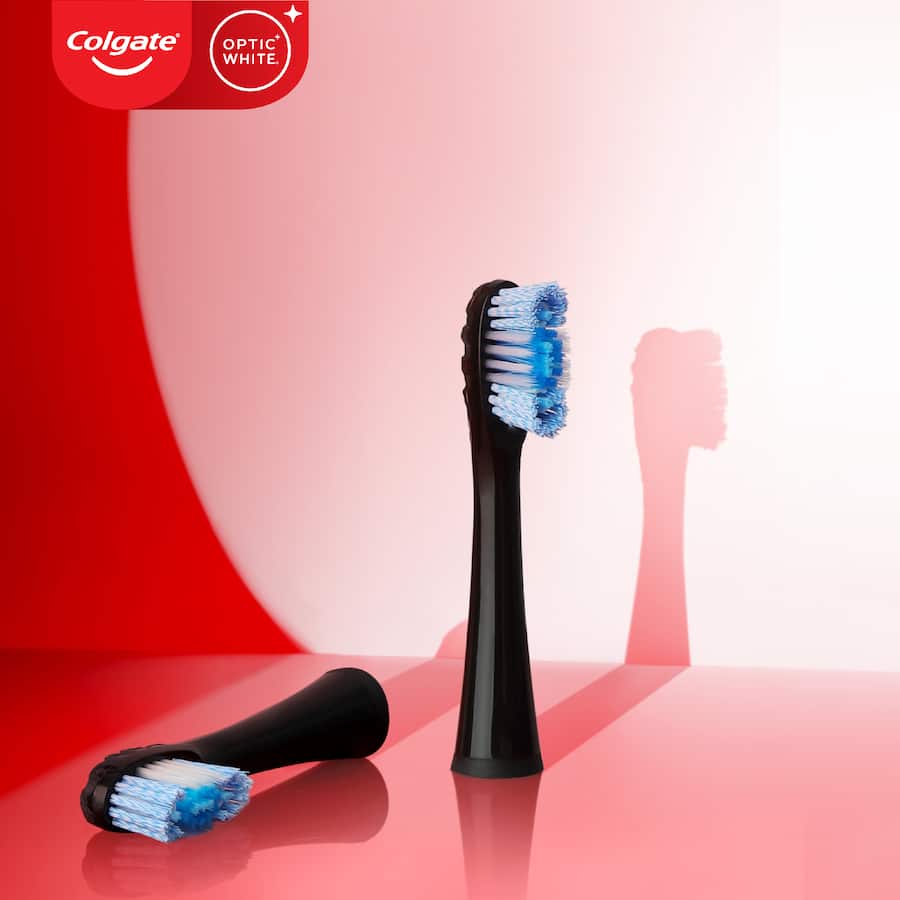 Colgate Optic White Battery Brush Refills 2pack