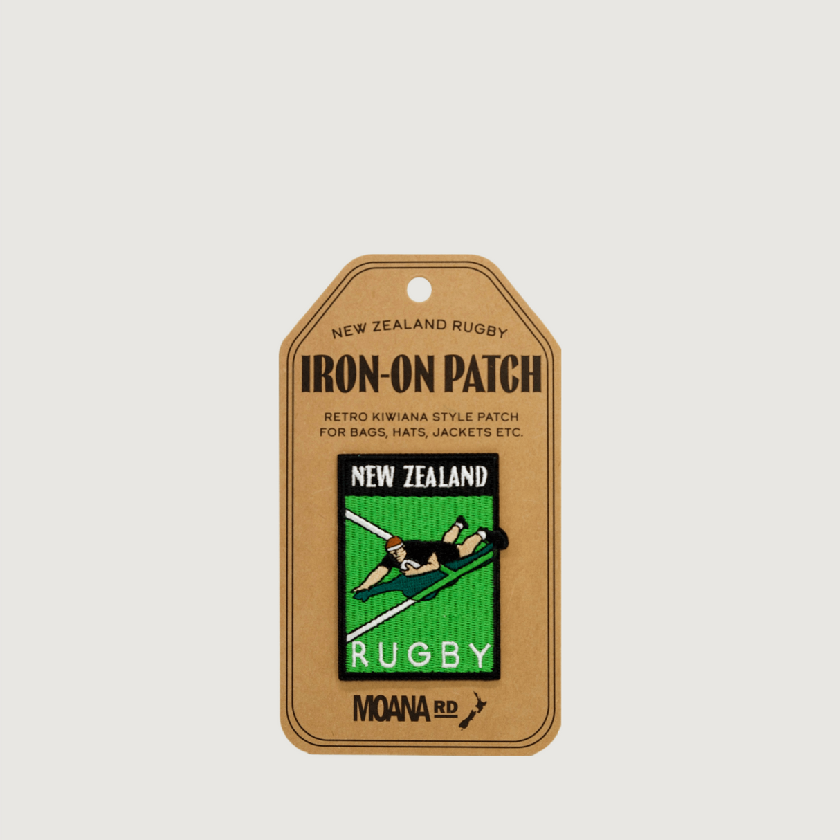 Moana Road - Iron-On Patches - NZ Rugby - Pack of 6