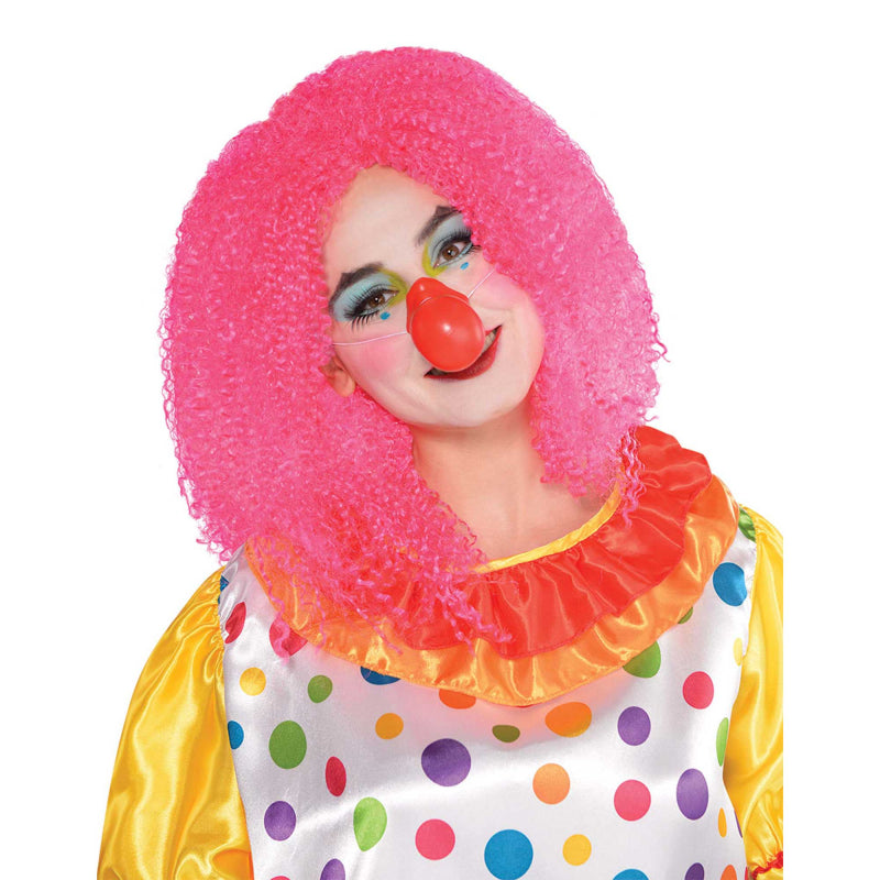 Vibrant clown squeaky nose, perfect accessory for parties, performances, and playful gatherings.