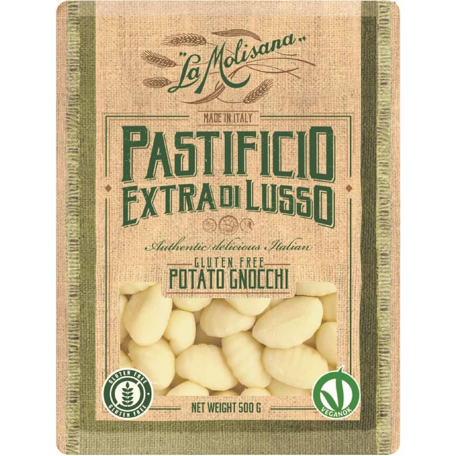 La Molisana Pasta Potato Gnocchi Gluten Free 500g