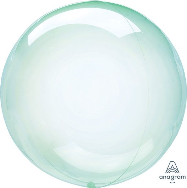 Vibrant green 12-inch round balloon, perfect for stylish party decorations and long-lasting float time.