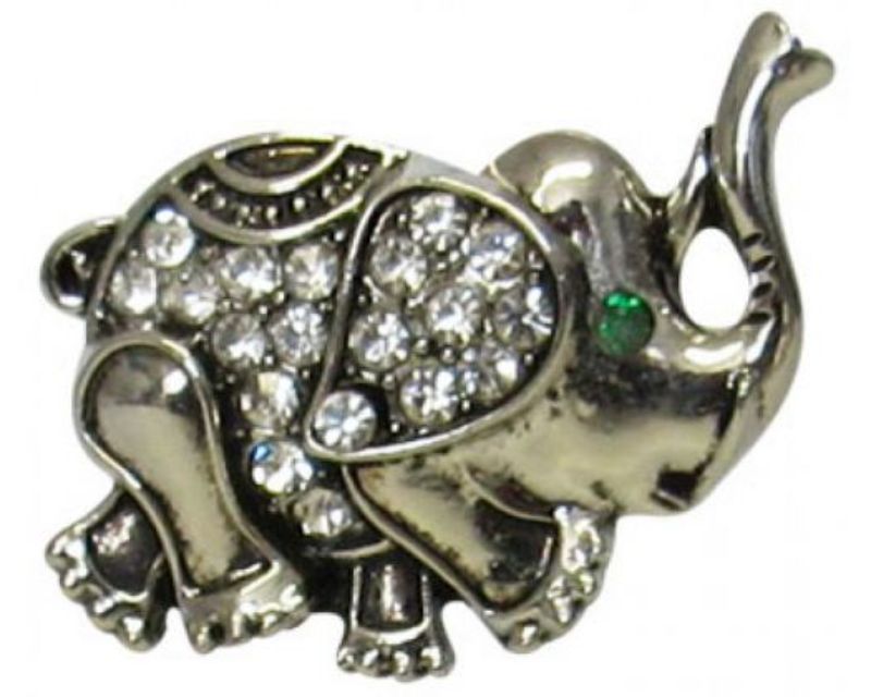 Stunning diamante elephant figurine, symbolizing strength and wisdom, perfect for home decor and thoughtful gifts.