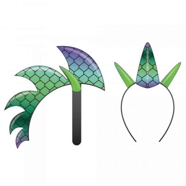 Dragon Spikes Headband featuring vibrant spikes for festivals and cosplay, ensuring a comfortable, adjustable fit.
