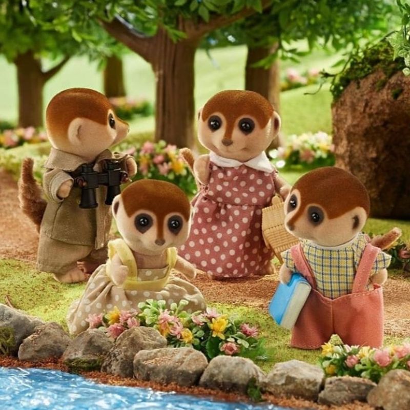 Sylvanian Families Meerkat Family