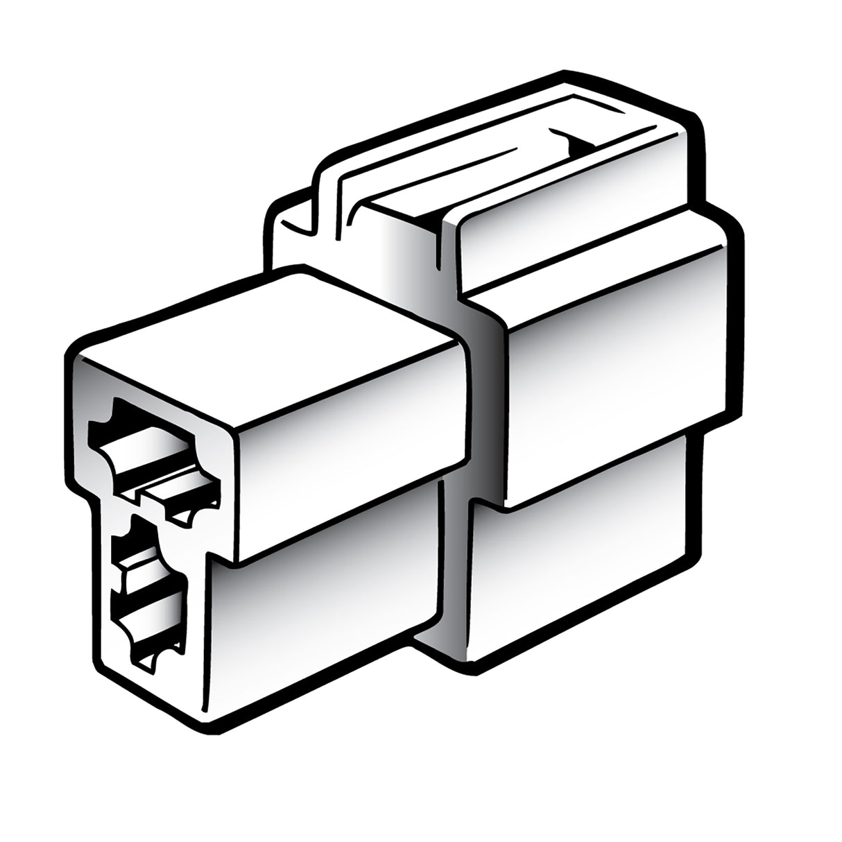 Narva - Connector Q/C Housing/Terms Fm (56262)