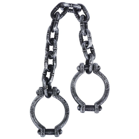 87cm plastic shackle chain for lifting, towing, and securing loads, offering durability and lightweight handling.