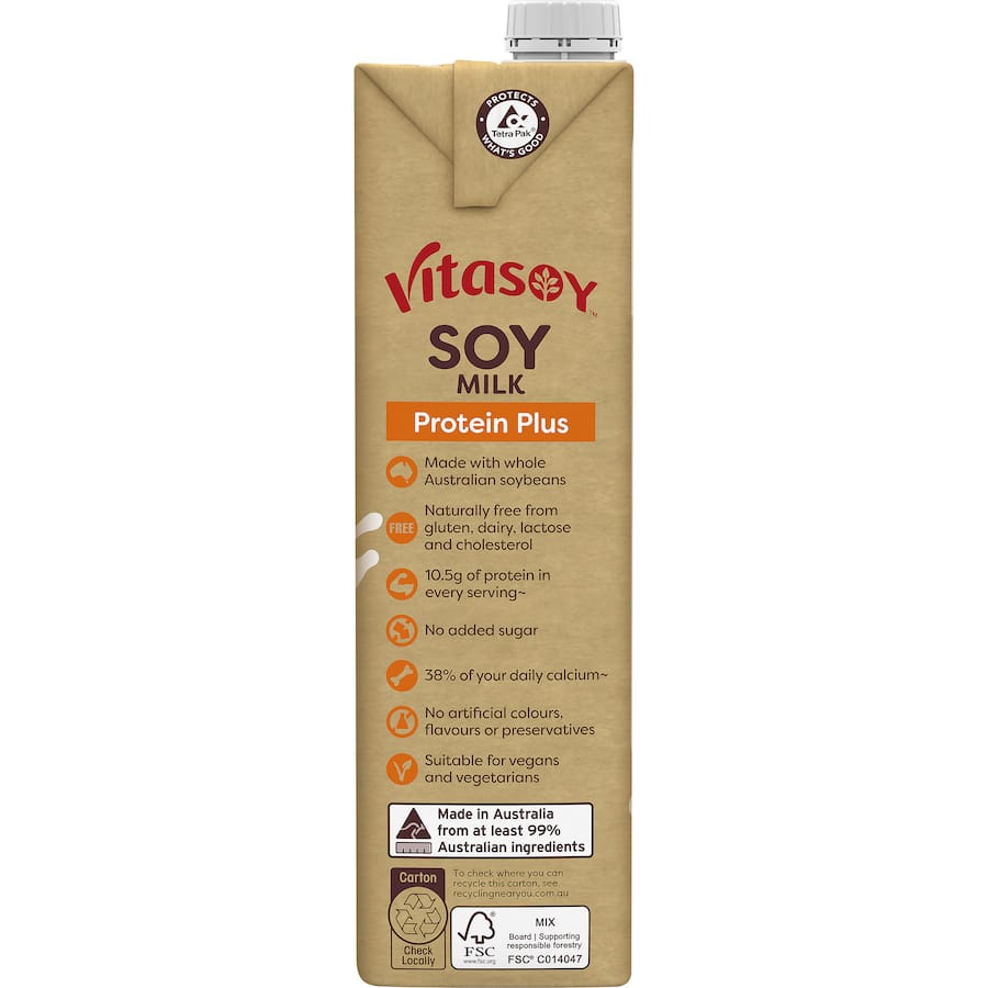 Vitasoy Soy Milk Protein Plus Carton 1L