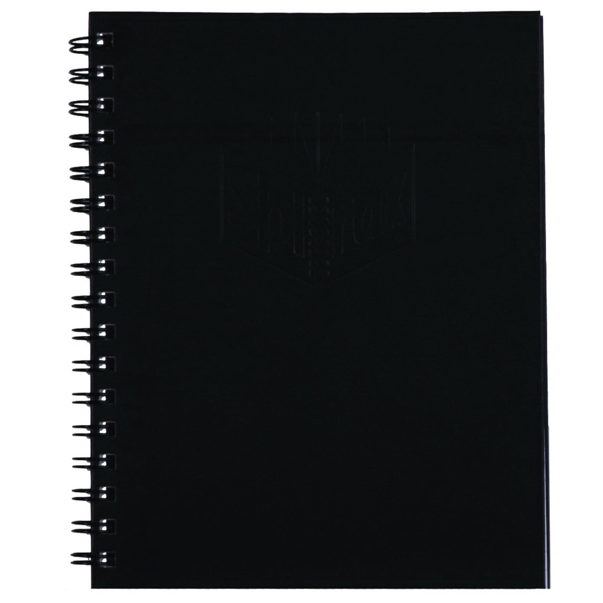 SPIRAX 511 Hard Cover Book in black, 200 pages, 225x175mm, features durable binding and ruled pages for effective note-taking.