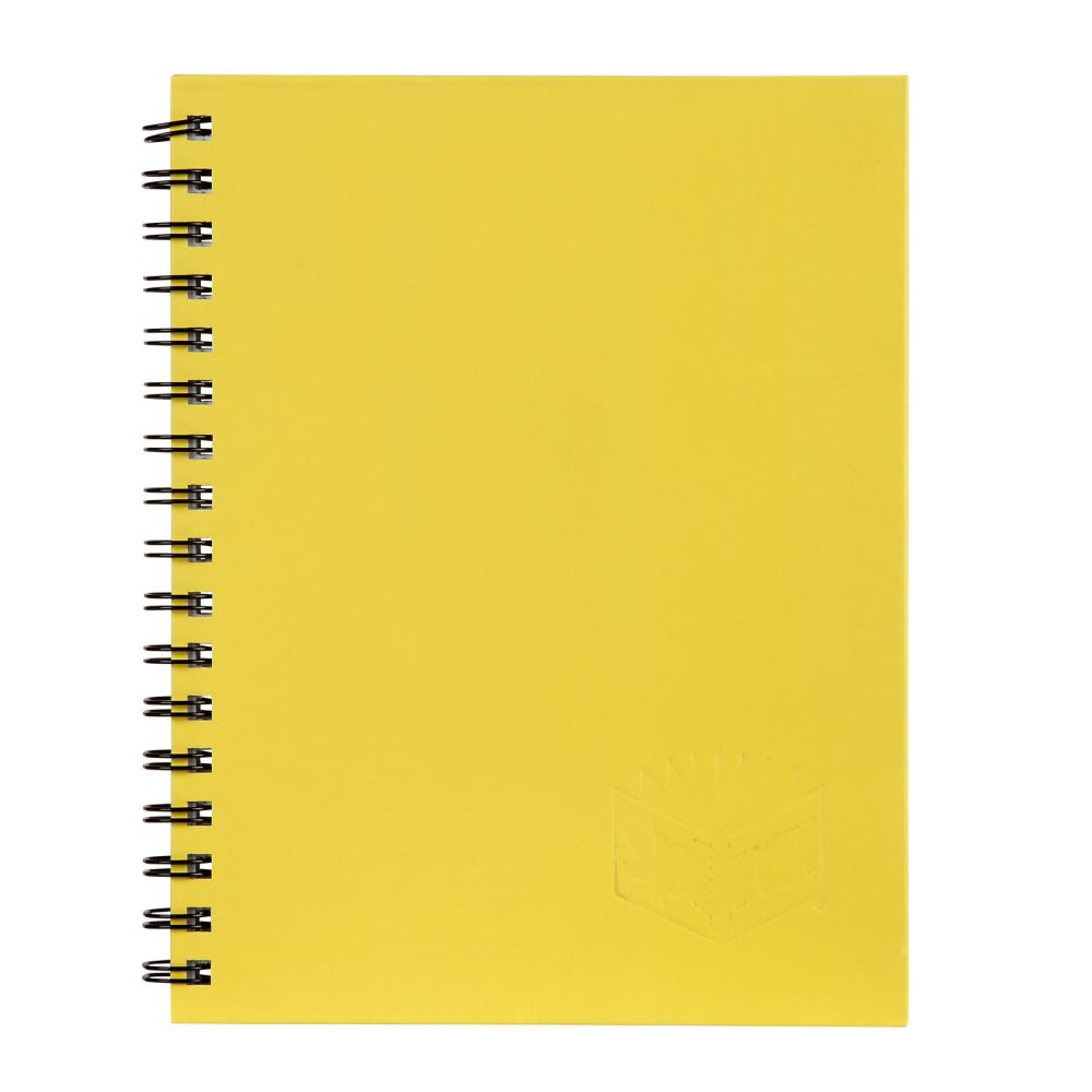 SPIRAX 511 HARD COVER BOOK 225x175mm 200 PAGE YELLOW