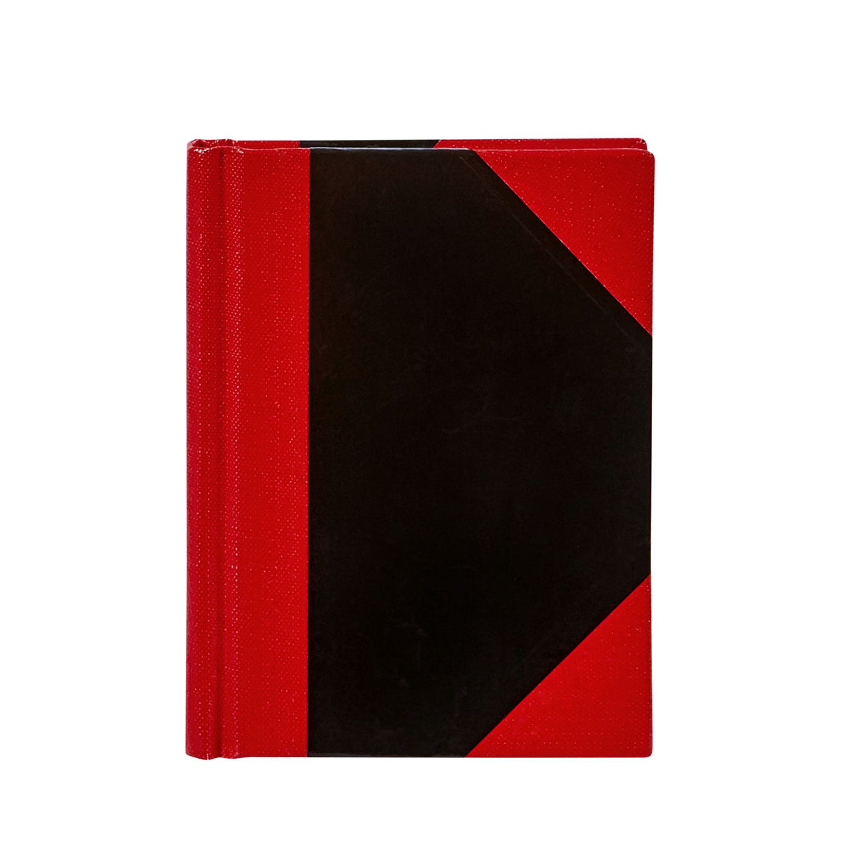 Spirax Black and Red A4 Casebound Notebook with 200 ruled pages, durable cover, perfect for stylish note-taking.