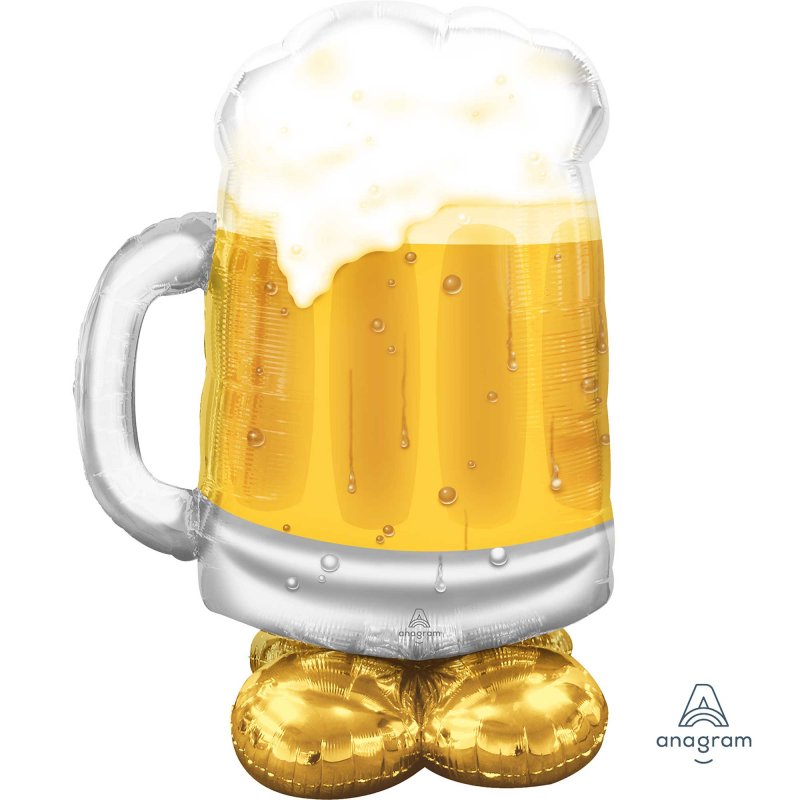 Foil Balloon - Airloonz Big Beer Mug (124cm)