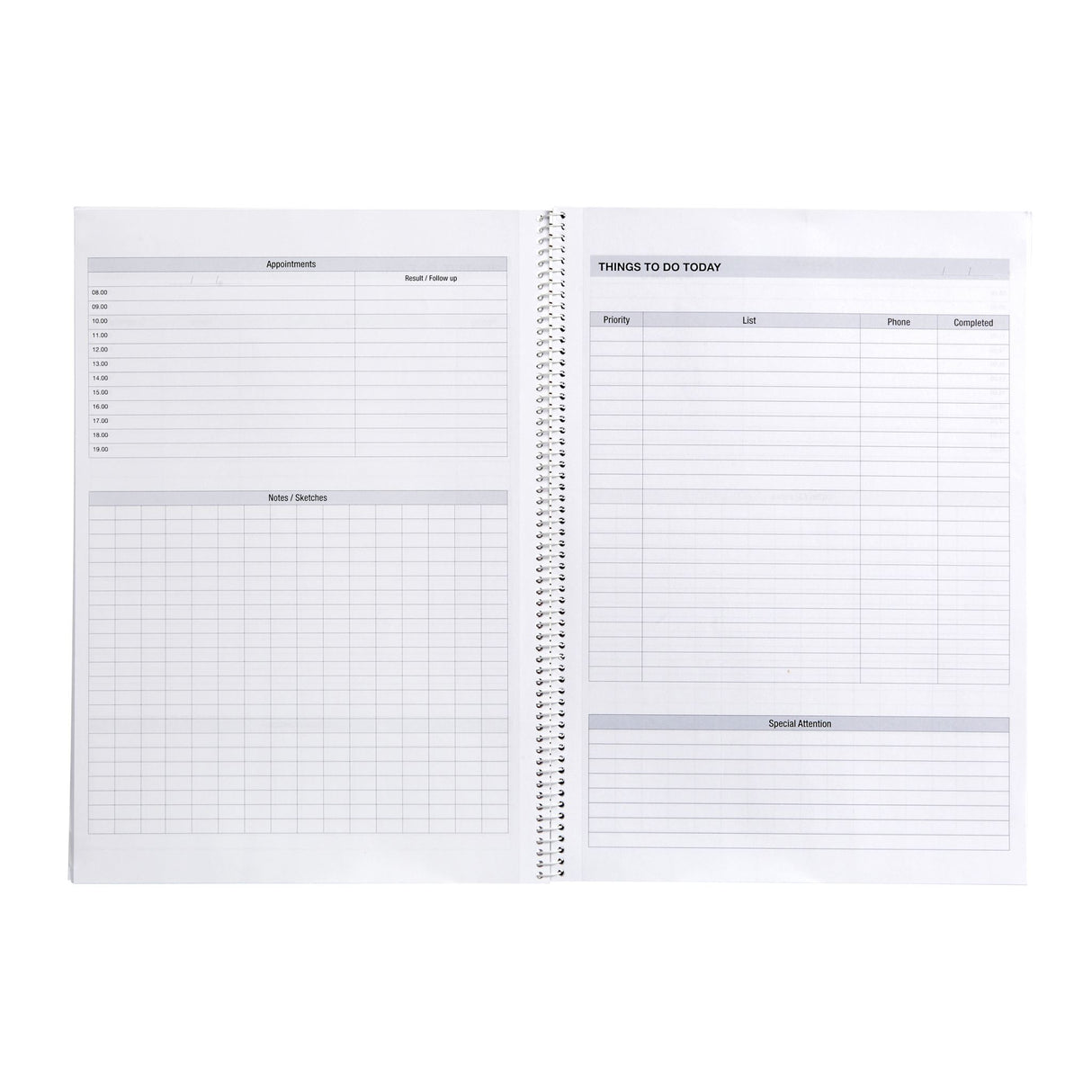 Spirax P704 Black Pp To Do Book A4 140 Page