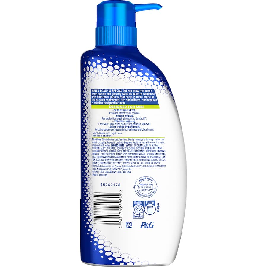 Head & Shoulders Shampoo & Conditioner Ultra Men 2n1 Sport Fresh 750mL