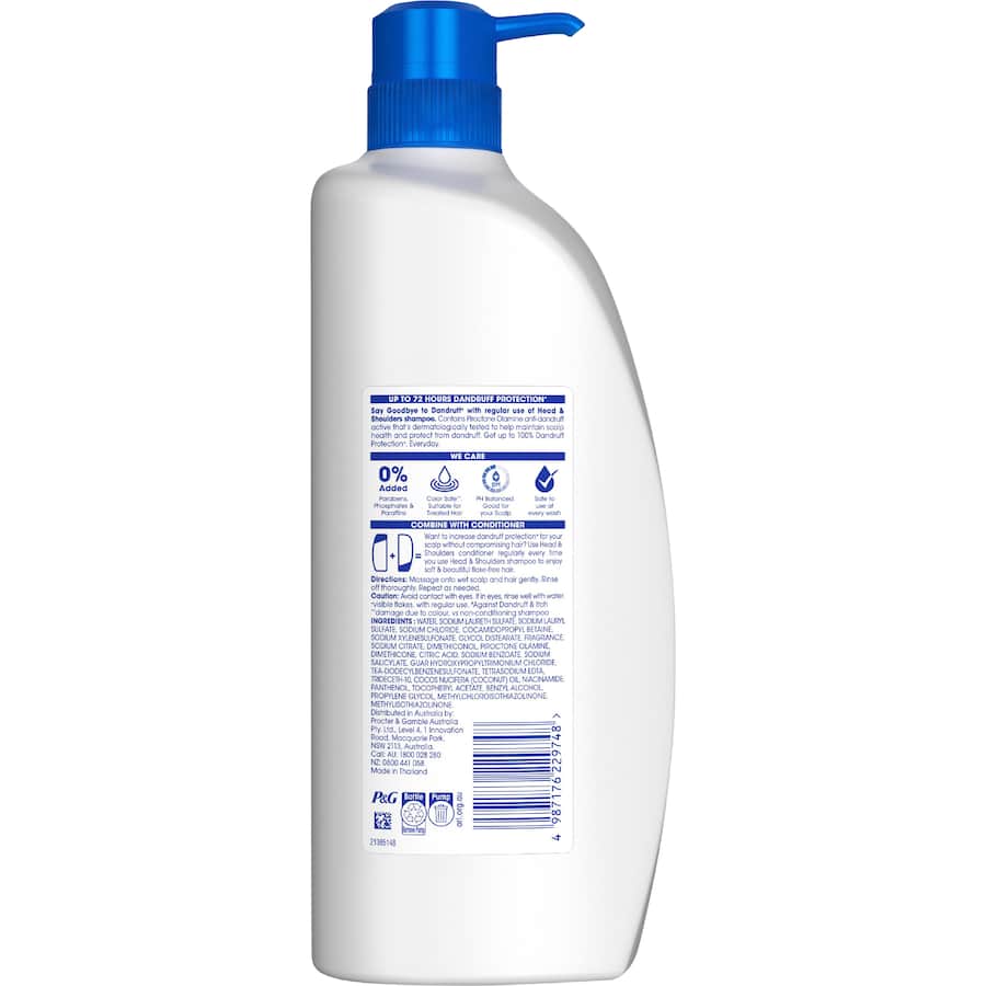 Head & Shoulders Anti Dandruff Shampoo Dry Scalp Care 850mL