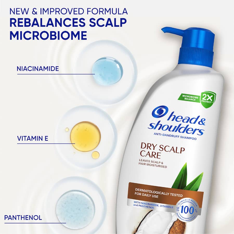 Head & Shoulders Anti Dandruff Shampoo Dry Scalp Care 850mL