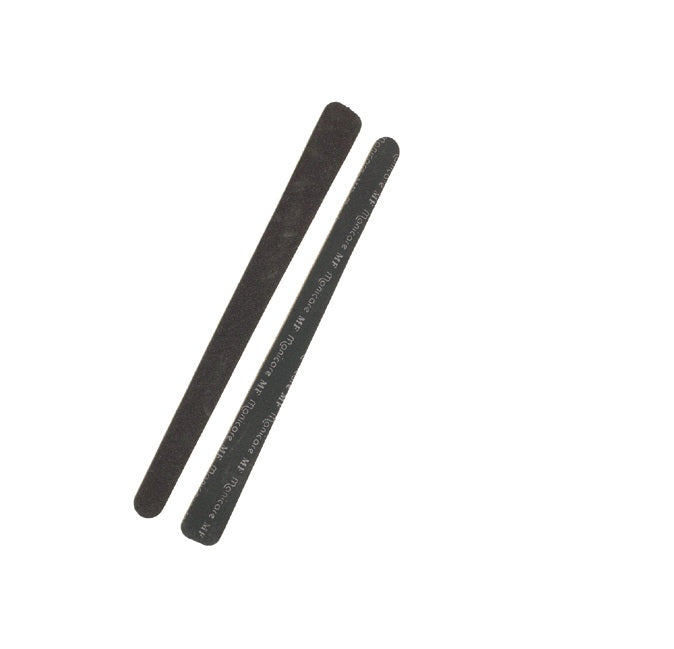 Manicare Nail Shapers, medium/fine texture, 140mm, 2 pack for perfect nail shaping and filing at home.