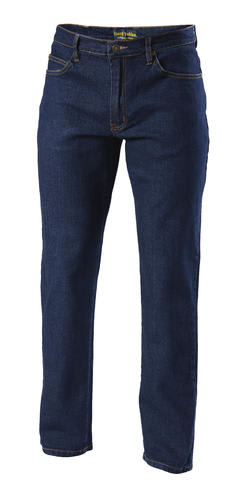 Hard Yakka Stretch Work Denim - Navy (Size: 77)