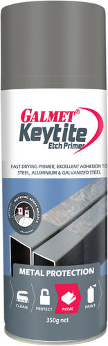 Galmet Keytite Etch Primer Grey 350gm (Each)