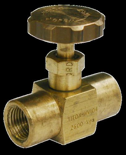 Titon NV104 - 1/8" Needle- Brass Threaded Female