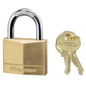 Master Lock 1902DAU Brass Economy Padlock 40mm