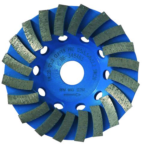 Norton Clipper Diamond Cup Wheel 125mm (Each)