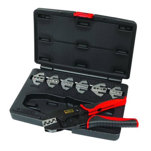 Toledo Multi-Head Wire Crimping Plier Kit 220mm