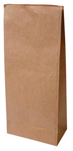 Detpak Heavy Duty Block Bottom #6 Paper Bag 255x140x470mm 200 (Case)