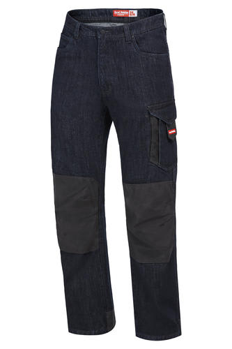 Hard Yakka Legends Denim - Blu/Blk Char (Size: 102)