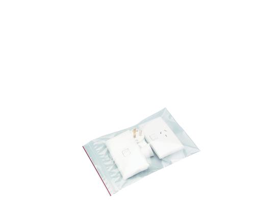 Resealable Plastic Bag 130 x 155mm 50 (Pack)