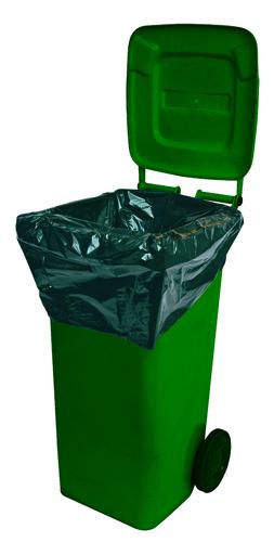 Whoppa Rubbish Bag 30mu Black 900 x 1200mm 50 (Pack)
