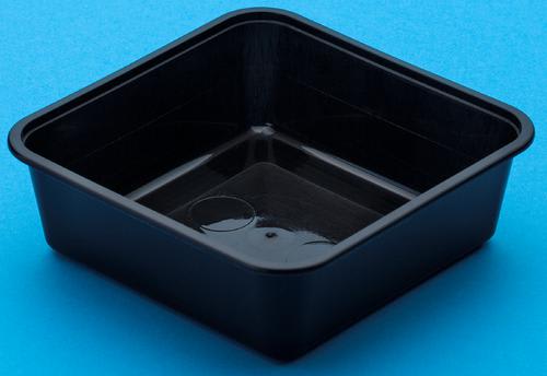 BS350B Square Black 350ml Foodtub 120 x 120 x 30mm 50 (Pack)