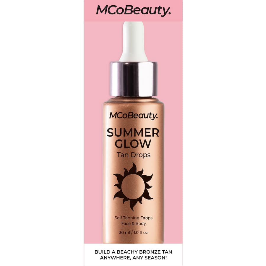 Mcobeauty Self Tanning Drops Face & Body Medium 30mL