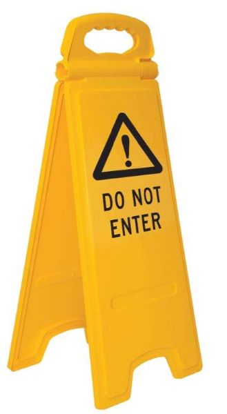 DO NO ENTER Sign - 670mm (Each)