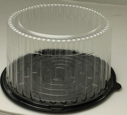 High Cake Dome and Base 8" 195 x 125mm 100 (Case)