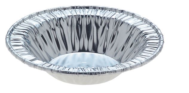 Small Tart Foil Food Tray 248 Top 74 x H15mm 3700/Case